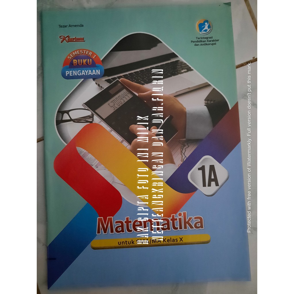 Jual Lks Matematika Wajib Kelas 10 X 11 Xi Sma Ma Smtr 1 K13 Rev 2018 Kharisma Indonesiashopee Indonesia