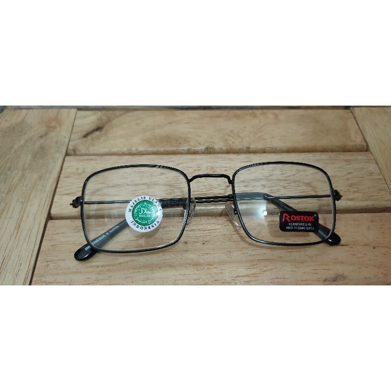 FRAME KACAMATA KOTAK BESI