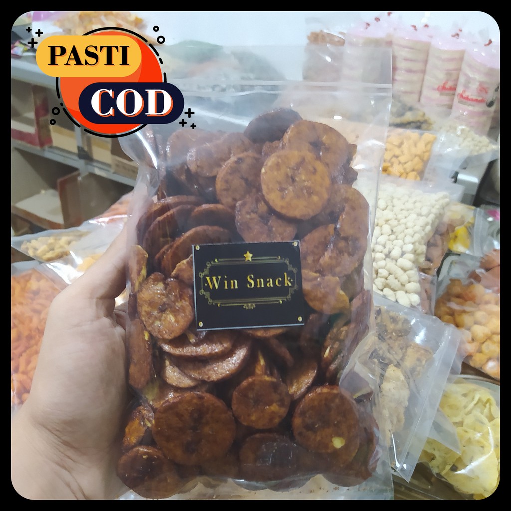 

GROSIR Snack kiloan keripik kripik pisang manis 250 gram | MAKANAN RINGAN CEMILAN JAJANAN