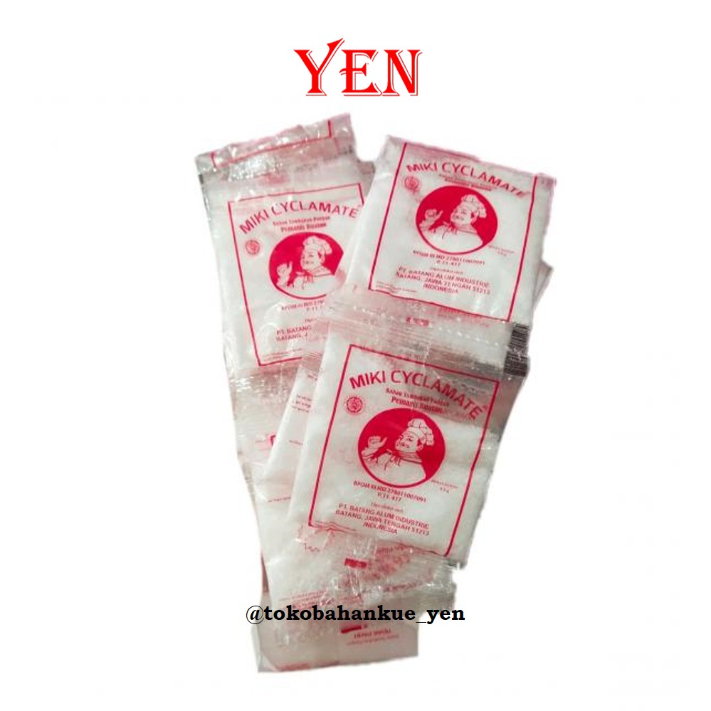 

Miki Cyclamate Sari Manis / Pemanis Buatan 20g