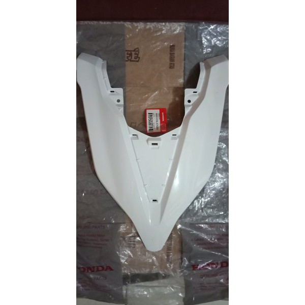 onderdil cover front panel tameng depan vario 125 150 led new putih terbaru 2018 original bagus