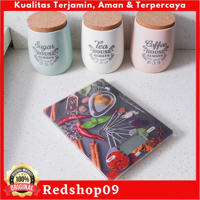 Timbangan Dapur Rechargeable/Timbangan/Timbangan Dapur