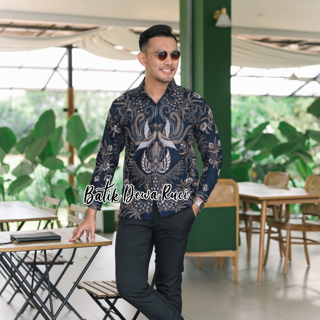 Kemeja Batik PEKSI SUMULUR FULL FURING Katun Halus Size M-XXL Termurah