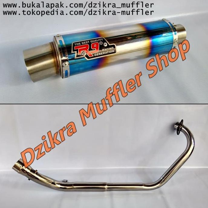 Murah Knalpot R9 Mugello For Sonic 150R/Mx King/Nmax/Satria F150 Terbaru