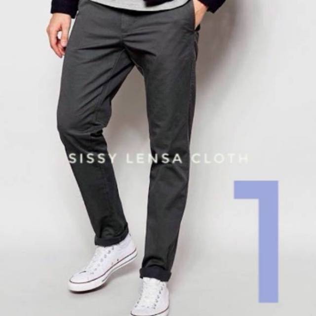 CELANA PANJANG PRIA CHINO PREMIUM/SIZE BESAR - SLC 