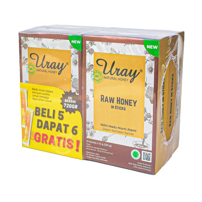 

Promo Bundling Beli 5 Box Uray Honey Stick Free 1 Box