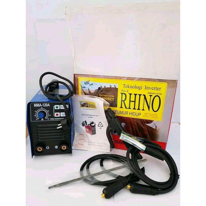Mesin Las 450 watt RHINO MMA 120 A Travo Las Rhino MMA 120A Mesin Las Rhino 450watt