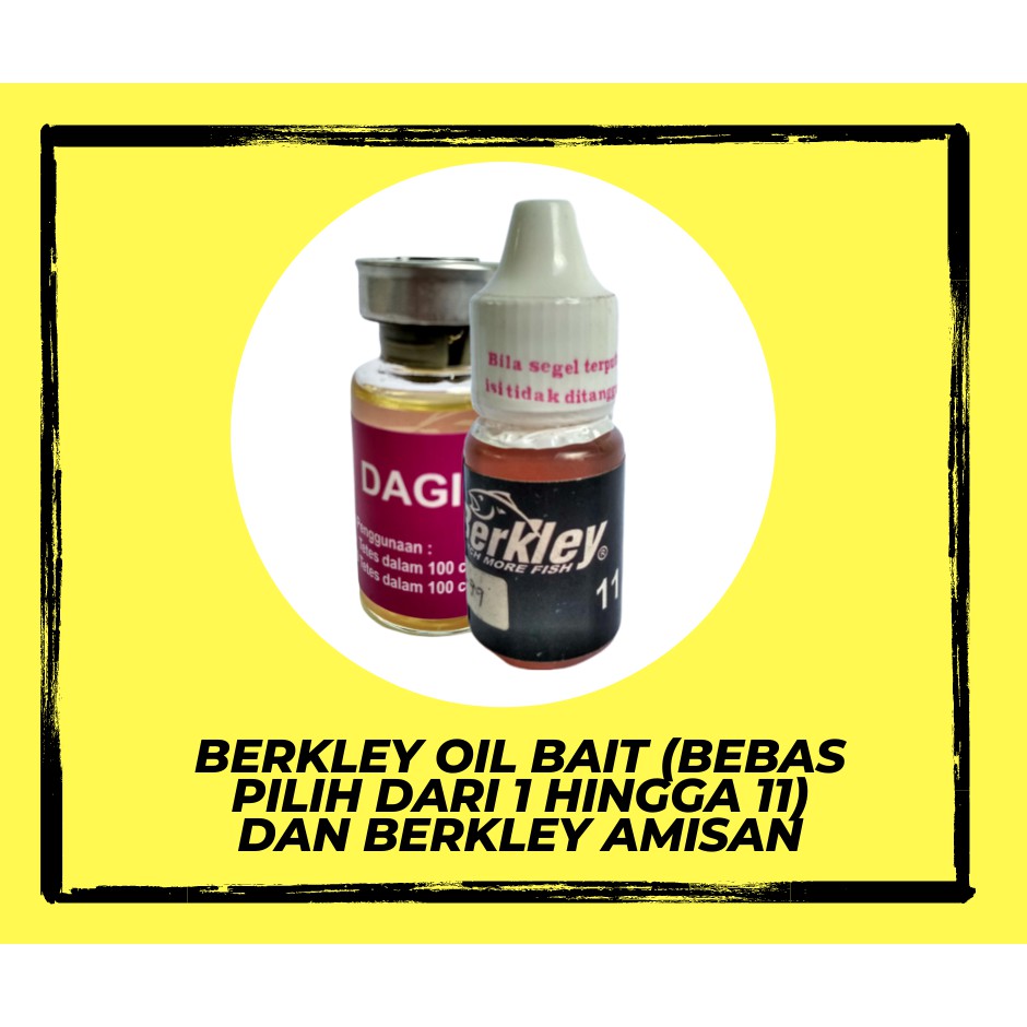 Essen Ikan Mas Berkley Oil Bait Plus Amisan Berkley Joss Buat Harian