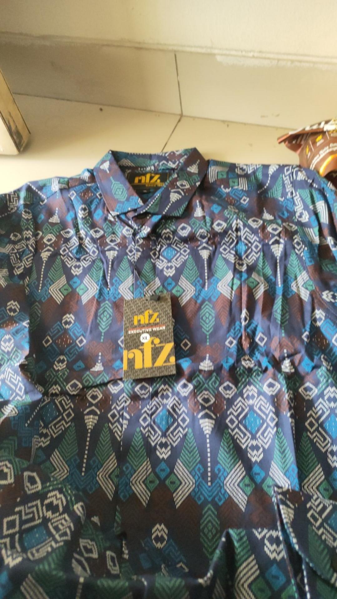 (bisa Seragaman) Babedo Kemeja Batik Pria Modern Motif Songket Lengan Panjang Premium Quality