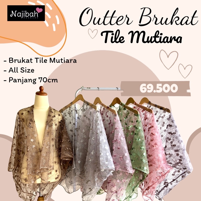 Outter Brukat TILE MUTIARA