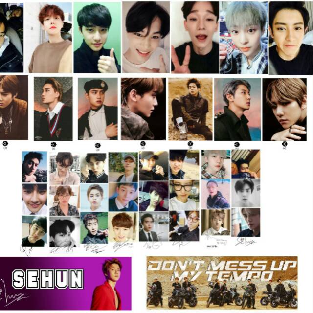 KPOP PHOTOSTRIP | POLAROID | PHOTOCARD BTS EXO SEVENTEEN ITZY ETC