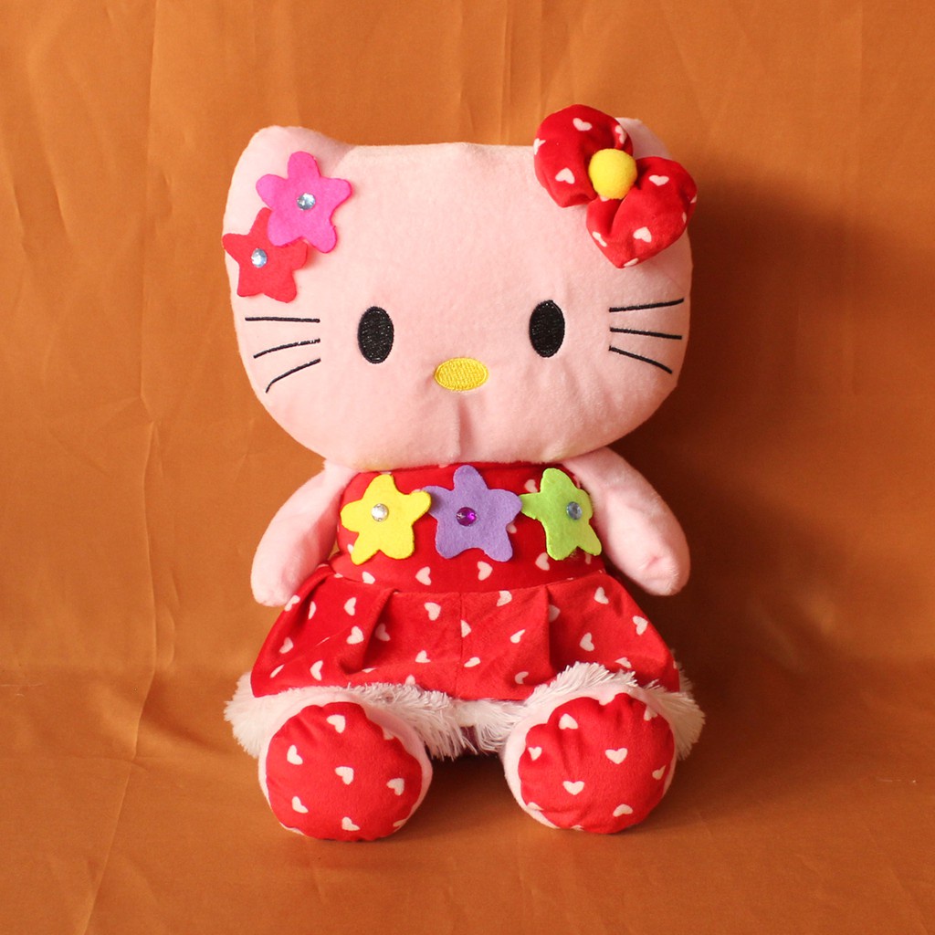 Boneka Hello kitty Rok Dress Pita Berlabel SNI