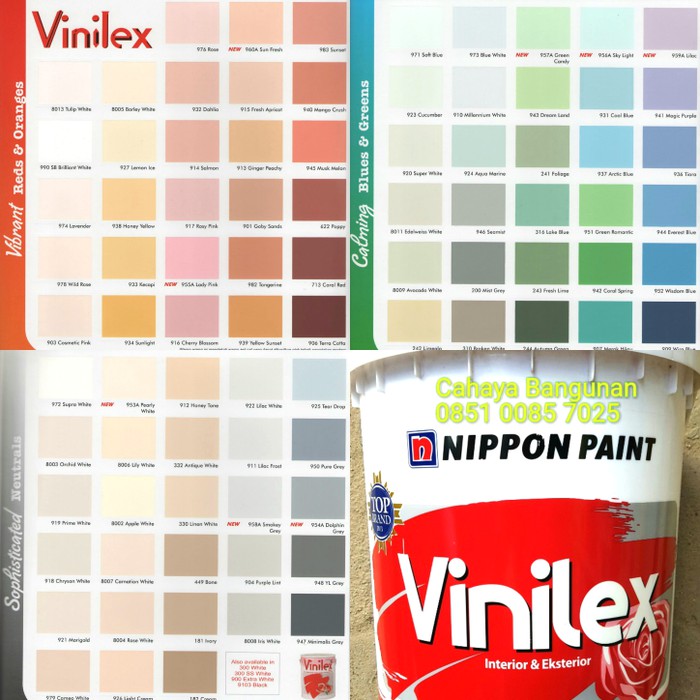 Katalog Warna Cat Nippon Paint Untuk Luar Rumah 