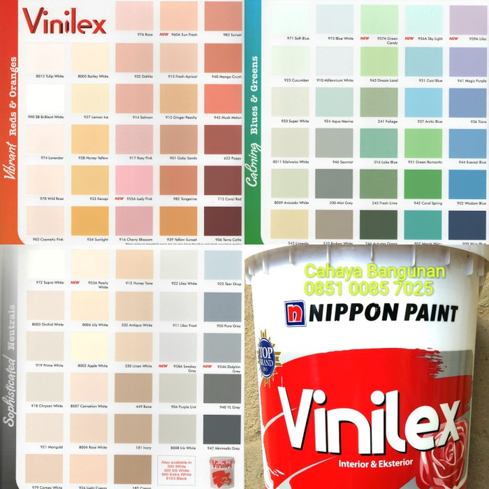 Katalog Warna  Cat  Nippon  Paint Untuk Luar  Rumah