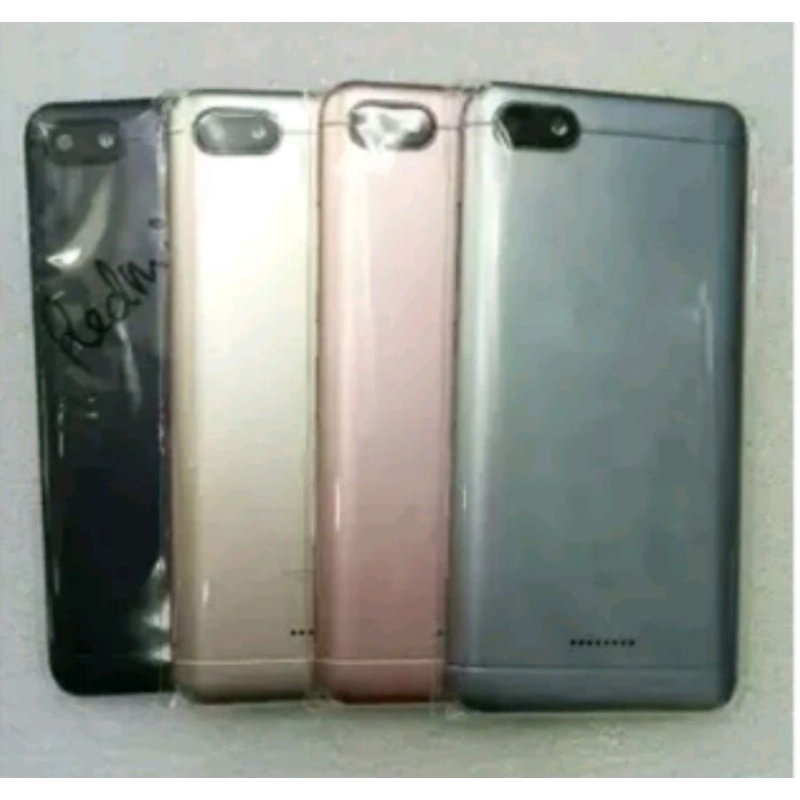 Backdoor Tutup Belakang Xiaomi Redmi 6 6A Single Sim