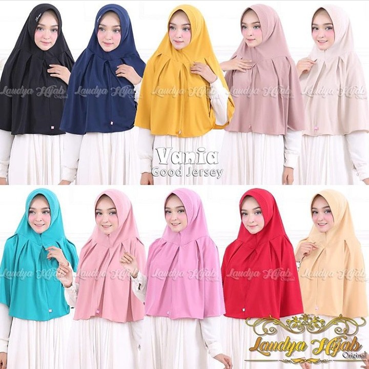 PROMO HIJAB /HIJAB MURAH/HIJAB VANIA BERGO/jersey super