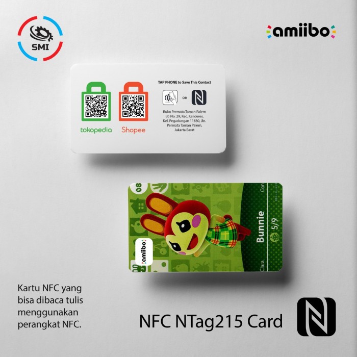 

Print CETAK Kartu ID CARD NFC/RFID/Mifare/Amiibo/Akses/Name Card/Absen