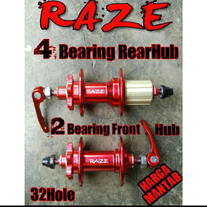 Silahkan Order] Sparepart Sepeda Hub Freehub Raze 32 Qr Depan Belakang