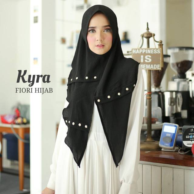 Hoodie Kyra original Fiori Hijab