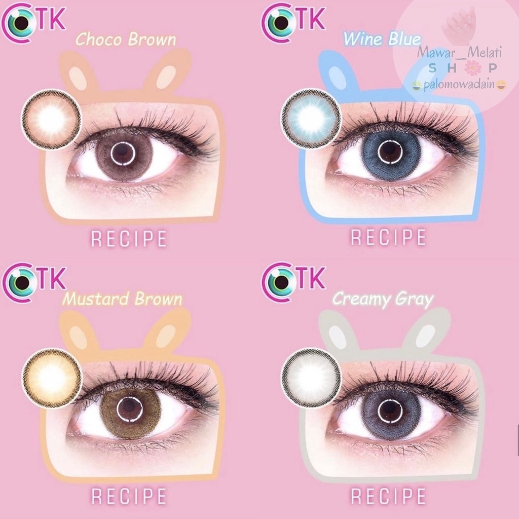 Softlens RECIPE Normal Plano by CTK