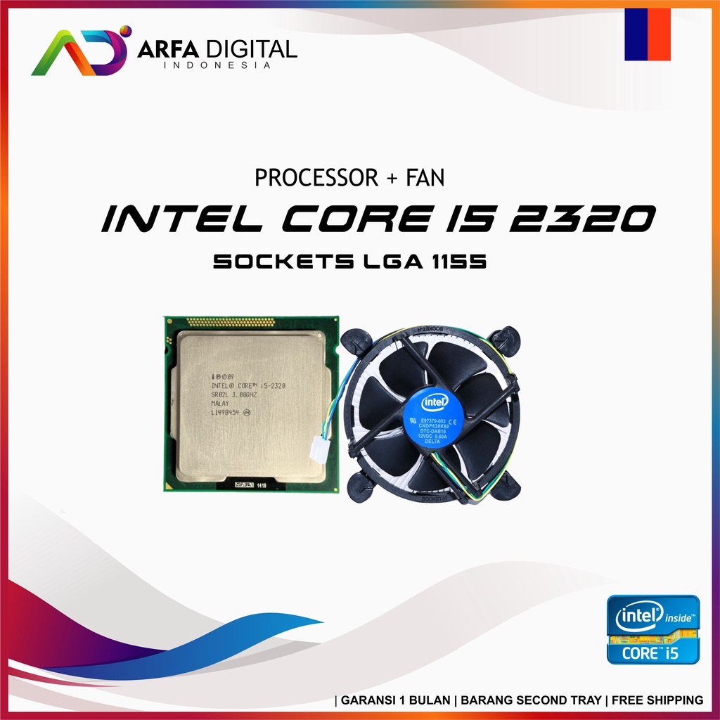 Processor Intel Core i5-2320 3.30GHz Chace 6MB [Tray] Socket LGA 1155