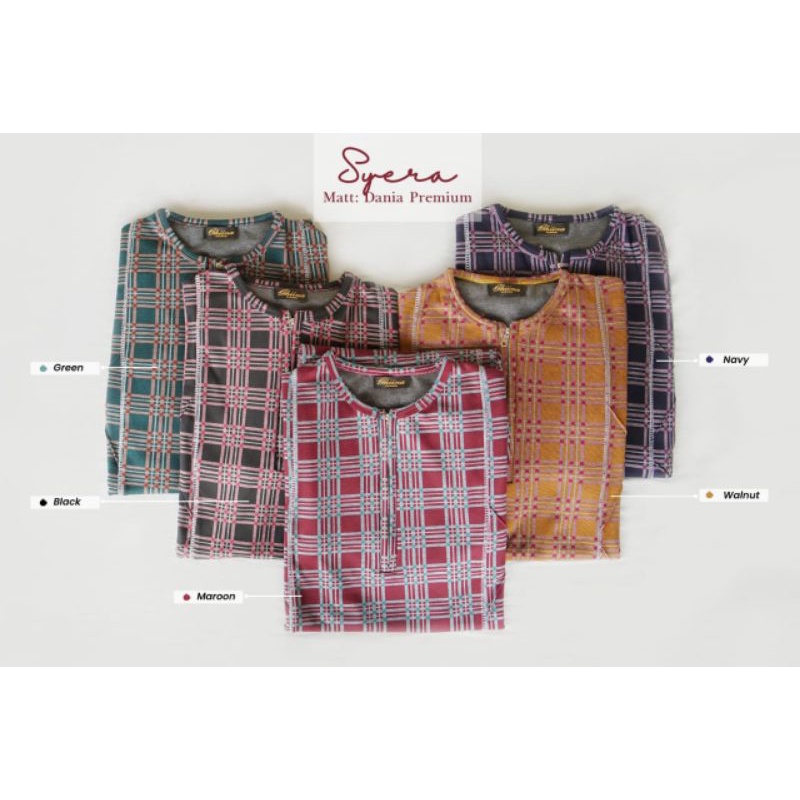 Syera Dress Daster Ghiina Fashion