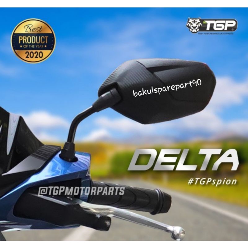 Spion Motor Delta Honda Yamaha TGP Beat FI  Vario 125 150 PCX Nmax Aerox  / Aksesoris Variasi Spion 