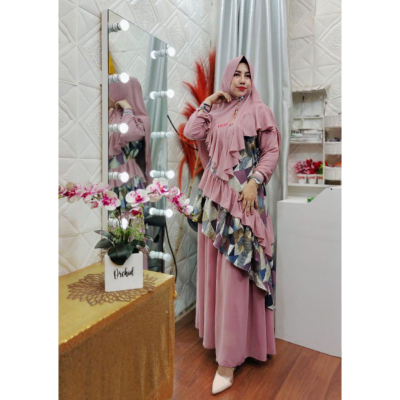 Jamilah Set Syar'i Original HK By Dermawan