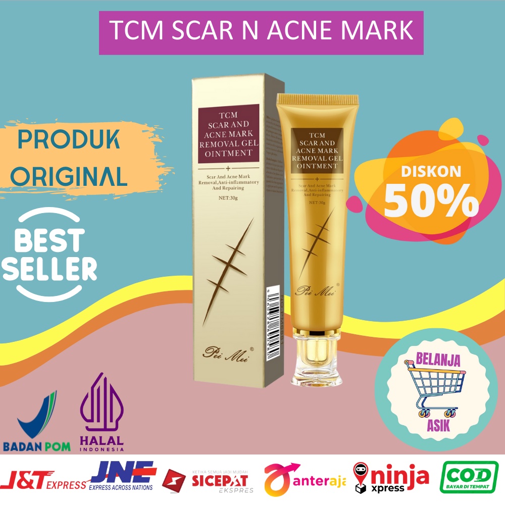 Jual Tcm Scar And Acne Krim Korea Obat Penghilang Bekas Luka Jerawat Scar Bopeng Keloid Pemulus