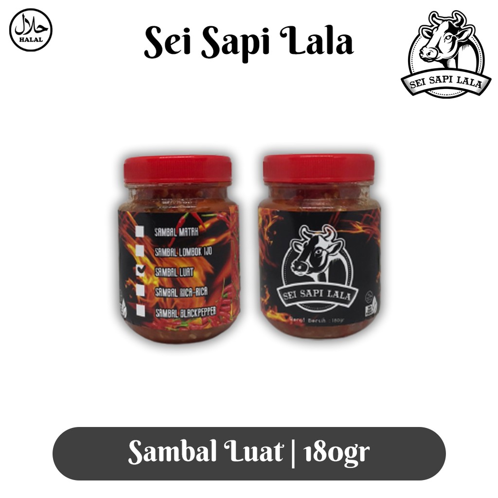 

Sambal Luat 180gr