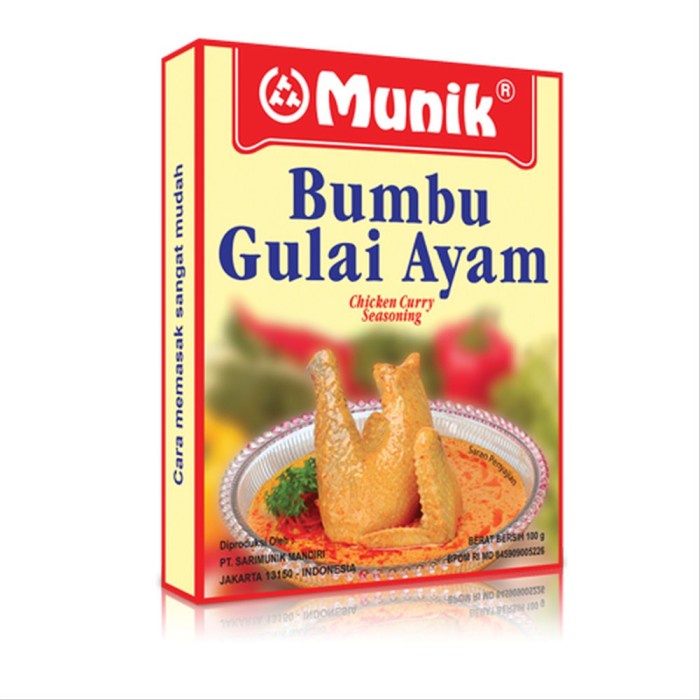 

Munik Bumbu Gulai Ayam 100 Gr