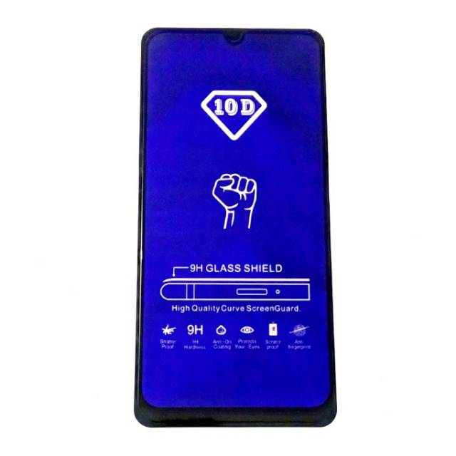 ANTI BLUE LIGHT TEMPERED GLASS 10D REALME 2 PRO  REALME 3 PRO REALME 5 PRO REALME C1