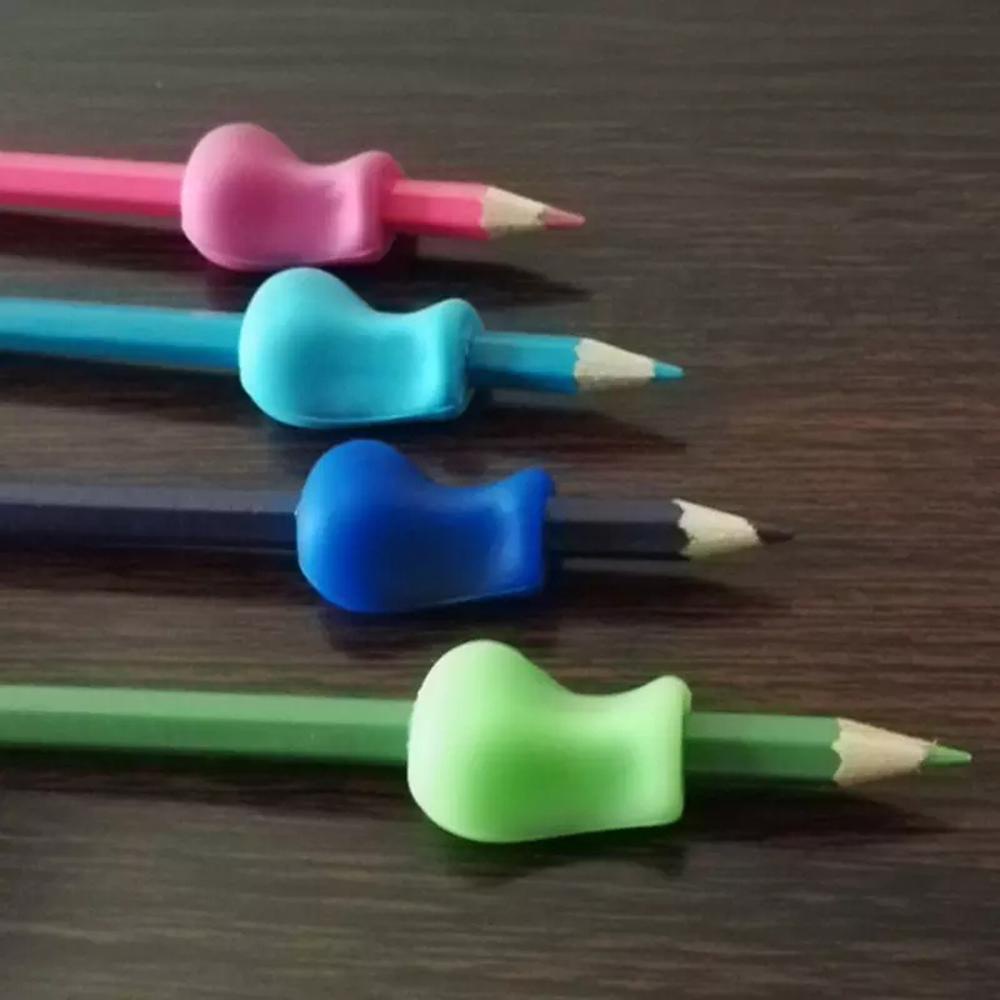 Quinton Pencil Grip Alat Tulis Sekolah Ergonomis Tulisan Silikon Postur Anak Perangkat Koreksi Tempat Pulpen