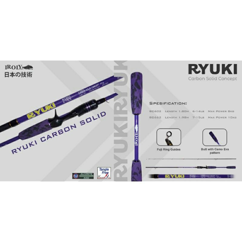 JORAN PANCING IROLY RYUKI 602 { BC } | 6-14 LBS |