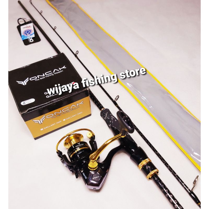 Set Joran SP Daido Predator 198 dan Reel Oncak Gallant 1000 atau 2000