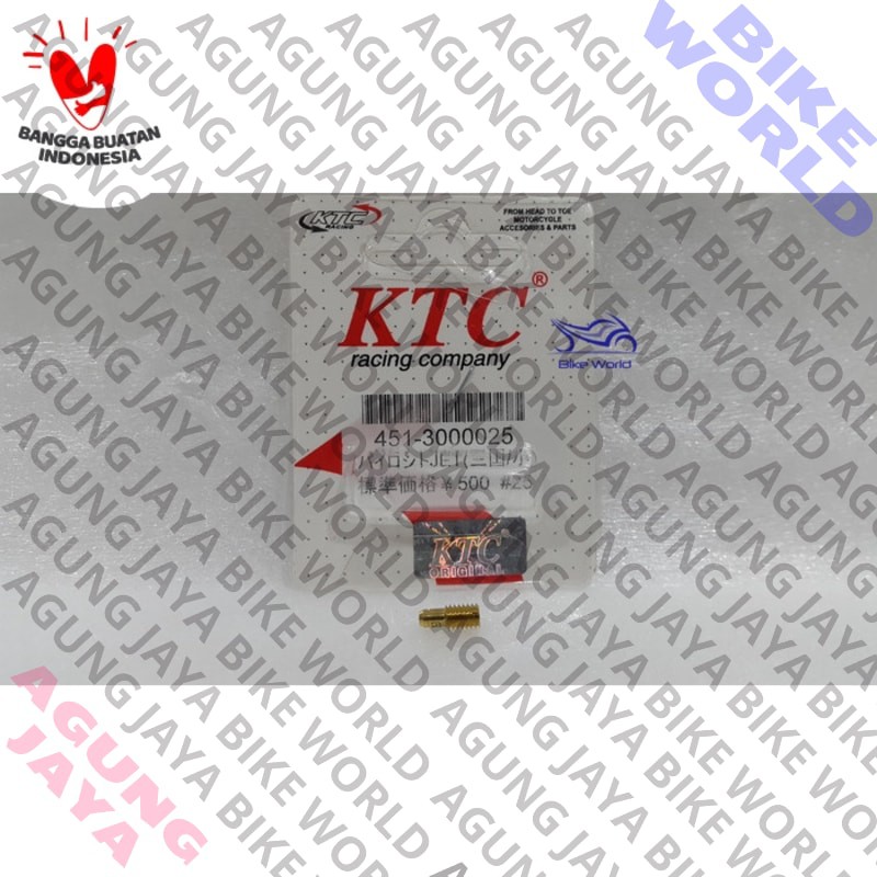 (100% Original ) Pilot Jet RX King 25 bike mantap