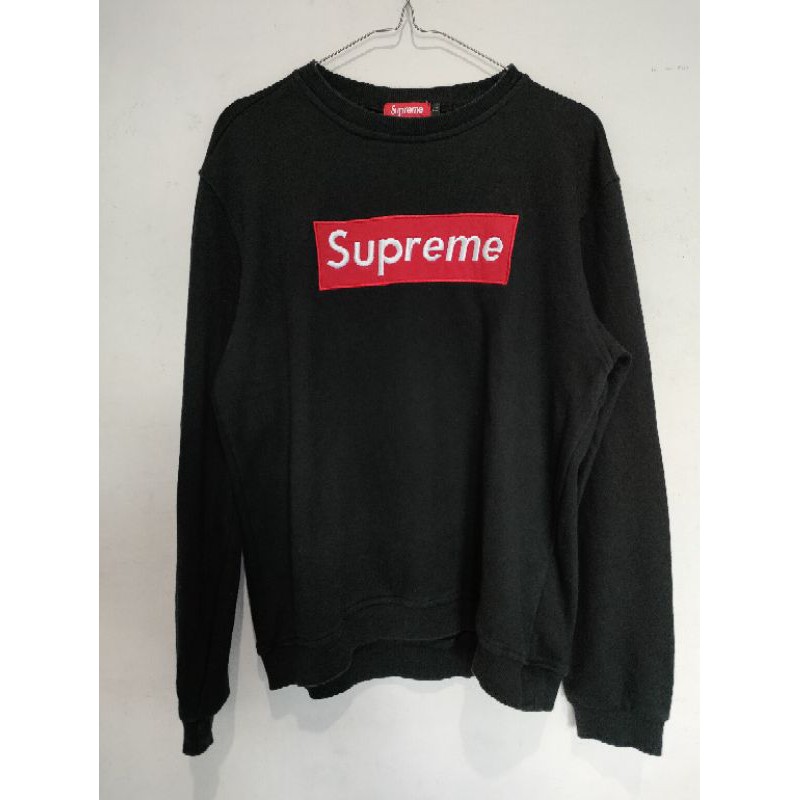 SUPREME CREWNECK ORIGINAL SECOND LIKE NEW