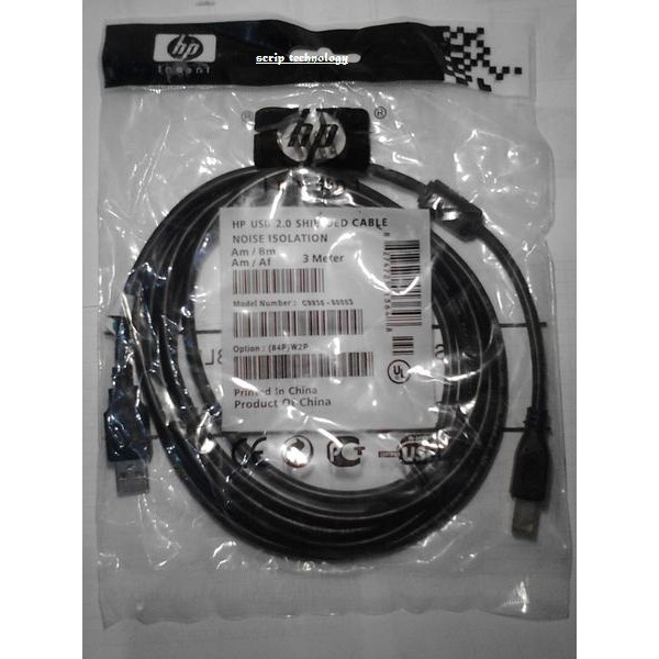 Kabel Printer Usb To Printer 3meter Merk Hp