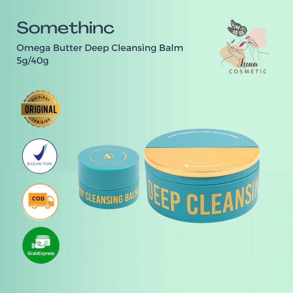 SOMETHINC Omega Butter Deep Cleansing Balm - Pembersih Make Up (Balm)