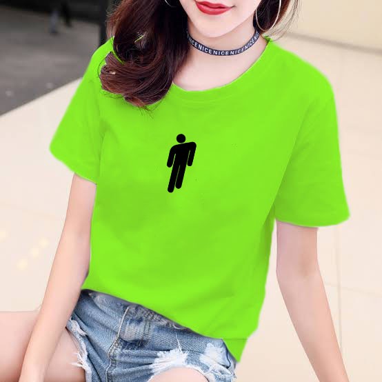 YOURSTYLE1119 - KAOS BILLIE EILISH logo BAJU KAOS WANITA DISTRO UNISEX OVERSIZE PRIA JUMBO CASUAL