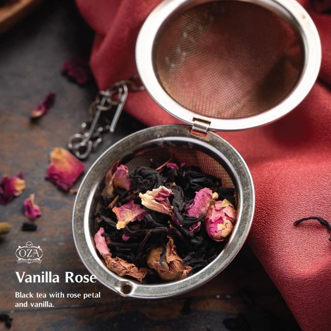 

(BISA COD) OZA Tea - Vanilla Rose | Black Tea | 40 gram (20 cups) BOOM SALE Kode 662