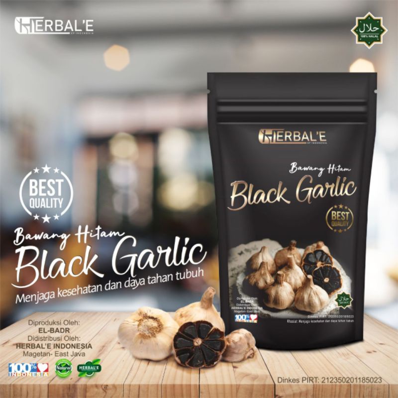 

Bawang hitam El-Badr Ukuran 100gr-Black Garlic Untuk Diabetes