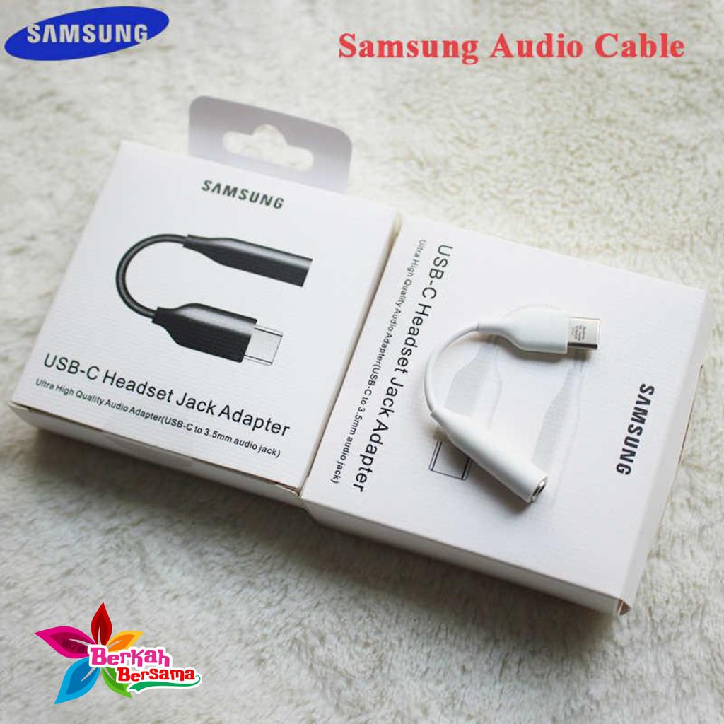 BM046 SAMSUNG tipe c To 3.5mm adapter converter audio Jack 3.5mm adapter Headset tipe c adapter ori BB2799