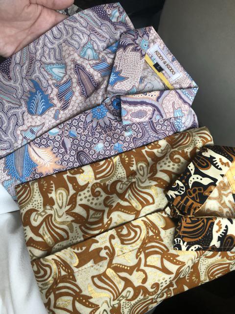 Kiddy And Kiddo & Kiddyandkiddo Marvel Soft Purple Batik Shirt