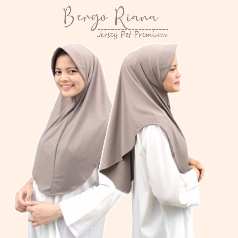 Khimar Pet Jersey , Bergo Jersey , Bergo Polos