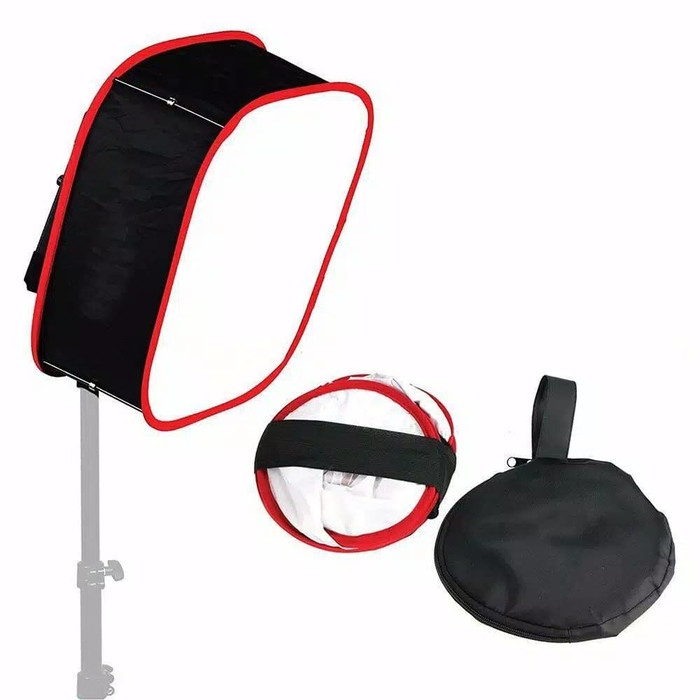 Softbox Universal Led Yongnuo Yn300 Yn600 Aputure Al528 Gvm 520 Godox