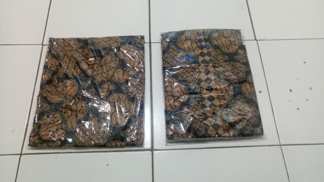 Maura Couple - Sania Ruffle Batik Couple Baju Couple Kondangan Modern Murah Ready Gamis Jumbo