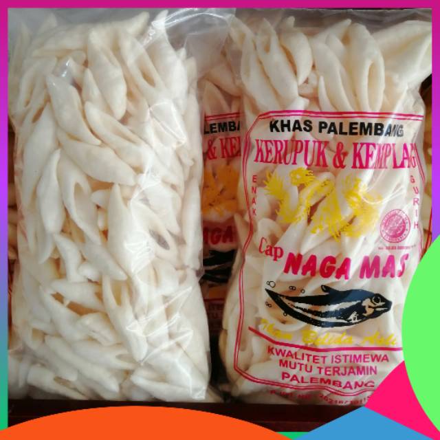 

KERUPUK KEMPLANG BUNCIS 500 GRAM NAGA MAS KHAS PALEMBANG