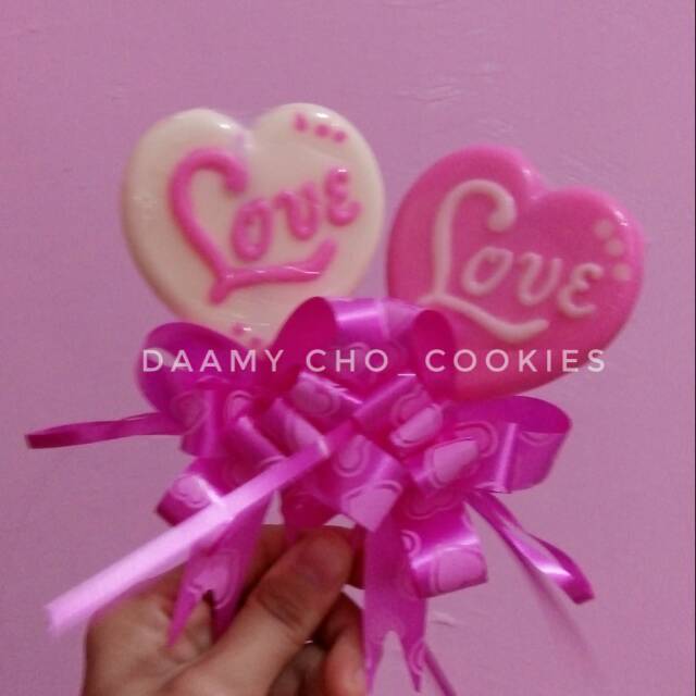 

Coklat lolly heart