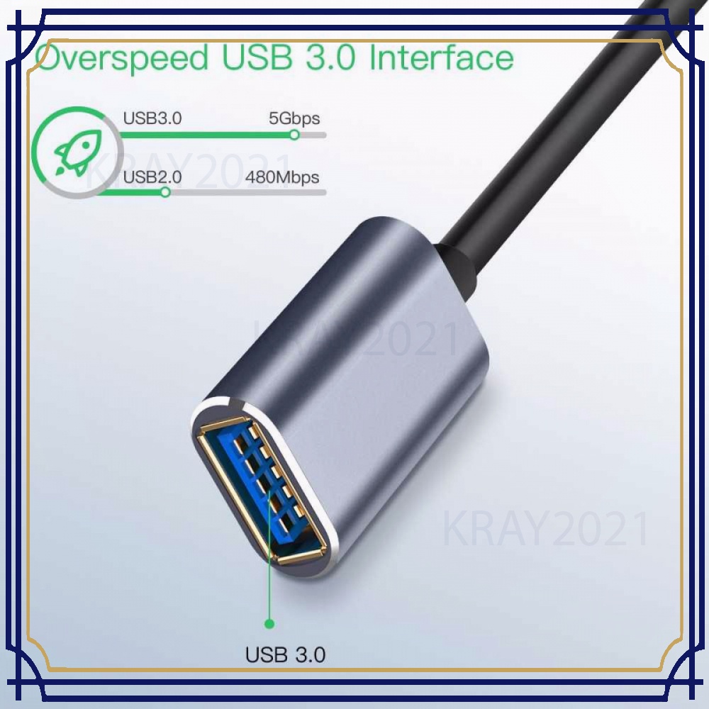 Kabel USB 3.0 Ekstension Male to Female - CB744